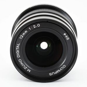 ■新品同様品■OLYMPUS M.ZUIKO DIGITAL ED 12mm F2.0 MSC ブラック■F320 オリンパスの画像3