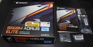 完全動作品 VRM13 GIGABYTE B560M AORUS ELITE 美品 マザーボード 第11世代 MicroATX マイクロATX