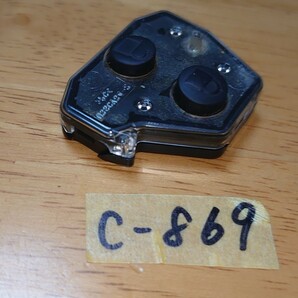 C-869 ダイハツ 純正 キーレス 2ボタン タント ムーヴ ミラ ココア コンテ ミライース ブーン パッソ等  匿名配送 の画像6