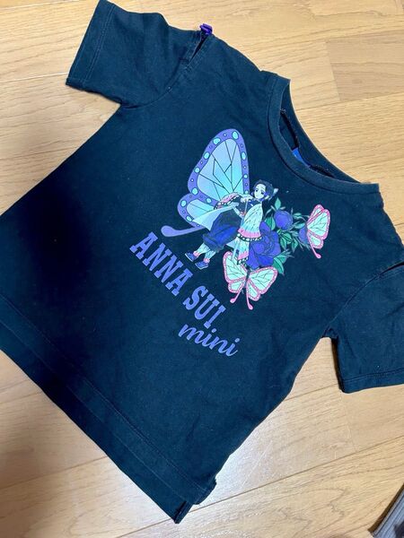 アナスイミニ アナスイ ANNA SUI 鬼滅の刃 胡蝶しのぶ 半袖Tシャツ サイズ110