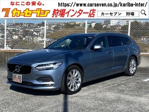 V90 T5 モメンタム 1オーナー　茶革シート　ディーラー記録簿