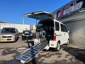 Atrai Wagon スローパー vehicleいす移動vehicle 補助Seatincluded 走行81000km