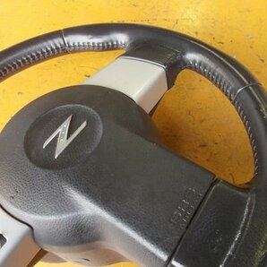 ニッサン フェアレディZ バージョンT Z33 - 純正 ステアリング ハンドル MOMO カバー付き - 514-041-Bの画像5