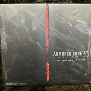 新品未開封 アーマードコア6 オリジナル サウンド トラック 検 AC6 ARMORED CORE Ⅵ FIRES OF RUBICON ORIGINAL SOUNDTRACK OST ラスティの画像1