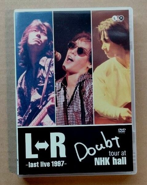 L⇔R Doubt tour at NHK hall last live 1997 解説書付 エルアール 