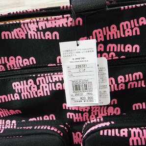 BB635 ミラ・ミラン mila milan 定価20900円 新品 大容量 トートバッグ 撥水加工 ボストンバッグ スピーガ 258721 ユニセックス ピンクの画像8