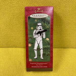  Vintage * hole Mark company Star Wars Stormtrooper figure ornament * retro, beautiful goods 