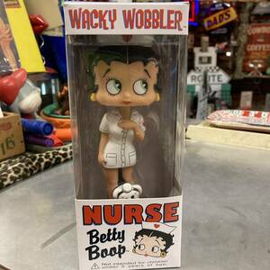 新品☆ワッキーワブラー　BETTY BOOP　NURSE　ナース　ボビングヘッド★ベティブープ、FUNKO,ファンコ