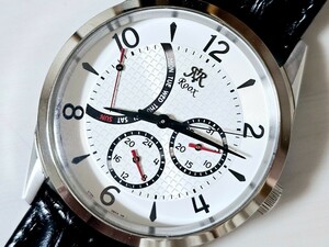 1円スタート！未使用品☆SEIKO ROOX ルークス【5Y66-0AS0】トリプルカレンダー レトログラード メンズモデル