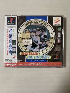 PSプレイステーション ACTUA ICE HOCKEY アクチュアアイスホッケー 未使用品 PlayStation