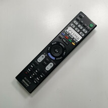 C1J758 【送料１８５円】 TV リモコン / SONY ソニー RMT-TX302J 動作確認済み★即発送★ テレビ_画像2