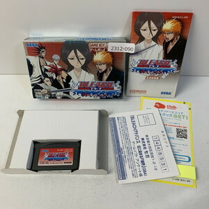 GBA BLEACHアドバンス紅に染まる尸魂界 【動作確認済】 【送料一律500円】 【即日発送】 2312-090