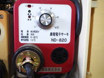 ☆【1T0307-21】 筑波電器 ND-820 農電電子サーモ 動作保証　　_画像3