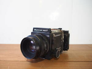 ☆【1T0215-17】 Mamiya マミヤ RB67 PROFESSIONAL SD 中盤カメラ Mamiya K/L 1:3.5 f=127mm L ジャンク