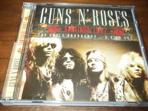 Guns N' Roses{ SANTIAGO 92 }* departure . Live 2 sheets set 