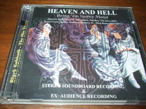 Heaven And Hell／Black Sabbath《 Bring ‘Em Sunny Moon Soundboard Recording 》★ライブ2枚組