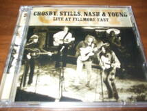 CSN & Y《 Live at Fillmore East 70 》★発掘ライブ2枚組 _画像1