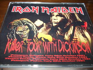Iron Maiden《 Killer Tour With Dickinson 》★ライブ4枚組