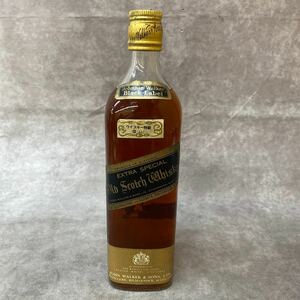 JOHNNIE WALKER BLACK LABEL ジョニー ウォーカー 黒 ブラックラベル 金キャップ スコッチ ウイスキー 未開封 古酒 43° 