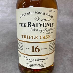 THE BALVENIE バルヴェニー 16年 TRIPLE CASK 700ml 40% お酒 シングルモルト スコッチ ウイスキー 箱付き 未開栓 の画像6