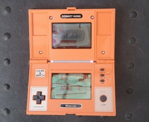 ゲームウォッチ ドンキーコング DONKEY KONG 任天堂 GAME & WATCH ニンテンドー DK-52 1982年製