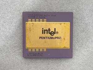 Intel PENTIUM PRO インテル CPU ペンティアム プロ KB80521EX200 SL22V 256K ジャンク品 動作未確認 クリックポスト対応