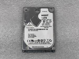 HGST HCC541010B9E660 2.5インチ HDD 1TB SATA 6Gb/s 16MBキャッシュ 使用時間53 クリックポスト対応