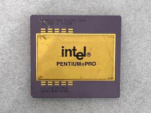 Intel Pentium Pro 200MHz インテル CPU ペンティアム プロ BP80521200 SL23M 256K ジャンク品 動作未確認 クリックポスト対応