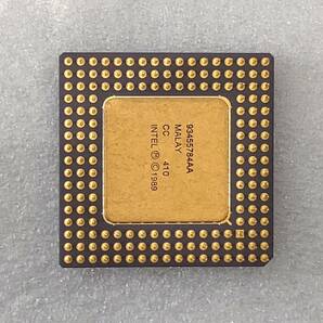 Intel i486 DX インテル CPU A80486DX-33 33MHz ジャンク品 動作未確認 2 クリックポスト対応の画像2