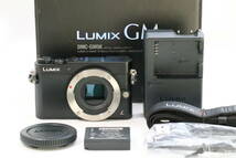 ■新品級■ Panasonic パナソニック LUMIX DMC-GM5 ボディ ブラック ☆シャッター回数わずか 約 947回！ ＃17712_画像1