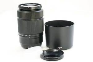 ■極上品■ FUJIFILM 富士フイルム XC50-230mm F4.5-6.7 OIS II ブラック フジノンレンズ ☆レンズフード付♪ ＃37721