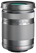 ■新品■ OLYMPUS オリンパス M.ZUIKO DIGITAL ED 40-150mm F4.0-5.6 R シルバー ☆送料無料 ＃37201_画像1