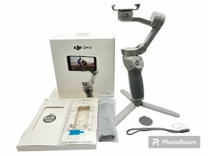 【極美品】DJI OM4 スマートフォン用ジンバル スタビライザー　元箱・付属品完備　使用回数数回