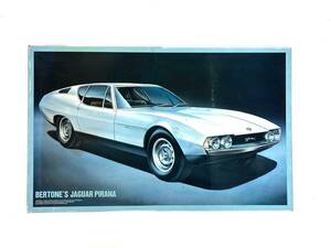 ☆【未組立】FUJIMI/フジミ BERTONE’S JAGUAR PIRANA/ベルトーネ・ジャガーピラーナ 1/16 プラモデル 模型 車 (47270OT2)