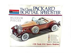 ☆【未組立】The Classic PACKARD BOATTAIL SPEEDSTER/ザ クラシック パッカード ボートテイル スピードスター 1/24 プラモ（47270OT14）