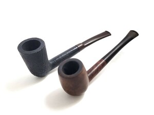 ★【ジャンク品】パイプおまとめ2点 SUNRISE/サンライズ AMSTER PIPE 24/アムスターパイプ キセル 喫煙具 (44595IR4)