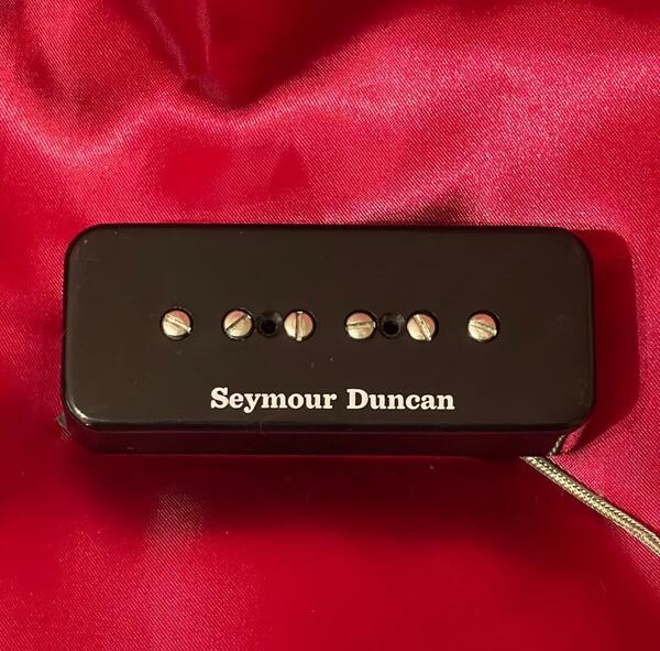 Seymour Duncan Custom Shop P-90 SOAPBAR BRIDGE セイモアダンカンカスタムショップ ソープバー　リア　ブラック アルニコV