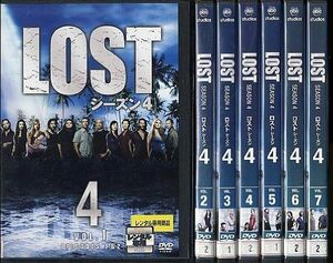 【中古】《バーゲン30》LOST シーズン4 全7巻セット s20566【レンタル専用DVD】