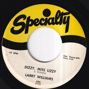 Larry Williams - Dizzy, Miss Lizzy / Slow Down (A) M515