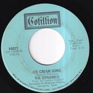 The Dynamics - Ice Cream Song / The Love That I Need (B) N069