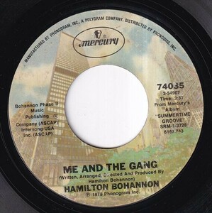 Hamilton Bohannon - Me And The Gang / Summertime Groove (B) N113