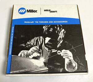 ★未使用品★ Miller ミラー WELD CRAFT ウェルドクラフト WP-200-12R1726 フレキシブルトーチセット TIGトーチ空冷式 TIG溶接 I240321