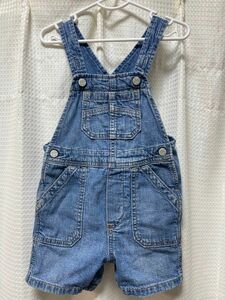 GAP オーバーオール　baby パンツデニムサロペット90cm