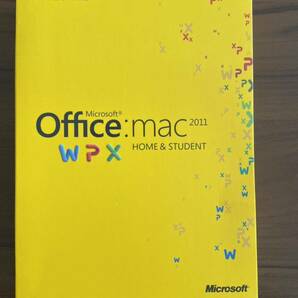 Microsoft Office mac HOME & STUDENT 2011の画像1