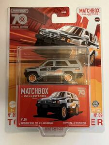 MB　TOYOTA 4 RUNNER　トヨタ　4ランナー　70周年　マッチボックス