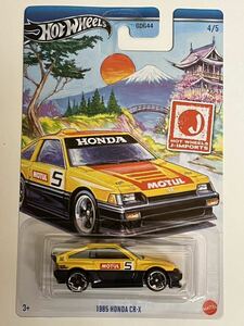 HW 1985 HONDA CR-X J-IMPORTS ホンダ　カーカルチャー　ホットウィール