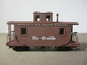 HOn3(10.5mm) D&RGW ”SHORT CABOOSE No.0575 ”　マイクロキャスト水野/WESTSIDE MODEL Co. 日本製：真鍮製メーカー完成品　未使用品