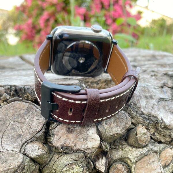 腕時計ベルト アップルウォッチ交換用 Apple Watch バンド牛皮 アップルウォッチベルト革レザーベルトビジネス