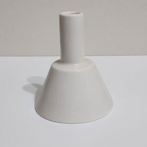 白の一輪挿 レトロ 小さな花瓶 花器アダムとイブ たち吉