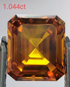 【即決】天然オレンジダイヤモンド ルース 1.044ct トリート 中央宝石研究所 CGL│A5708dm【カラー】